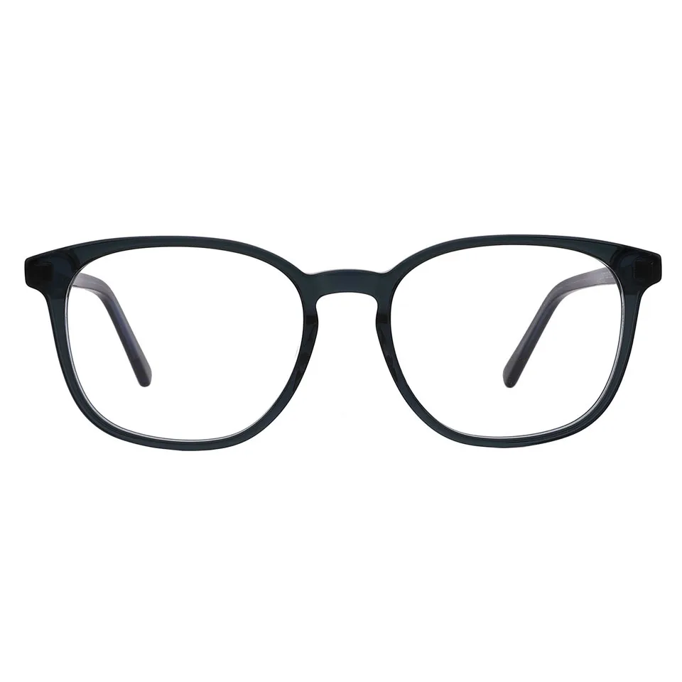 

2021 new high-quality acetate unisex optical frame fashionable ladies optical glasses ready to ship, 4 colors