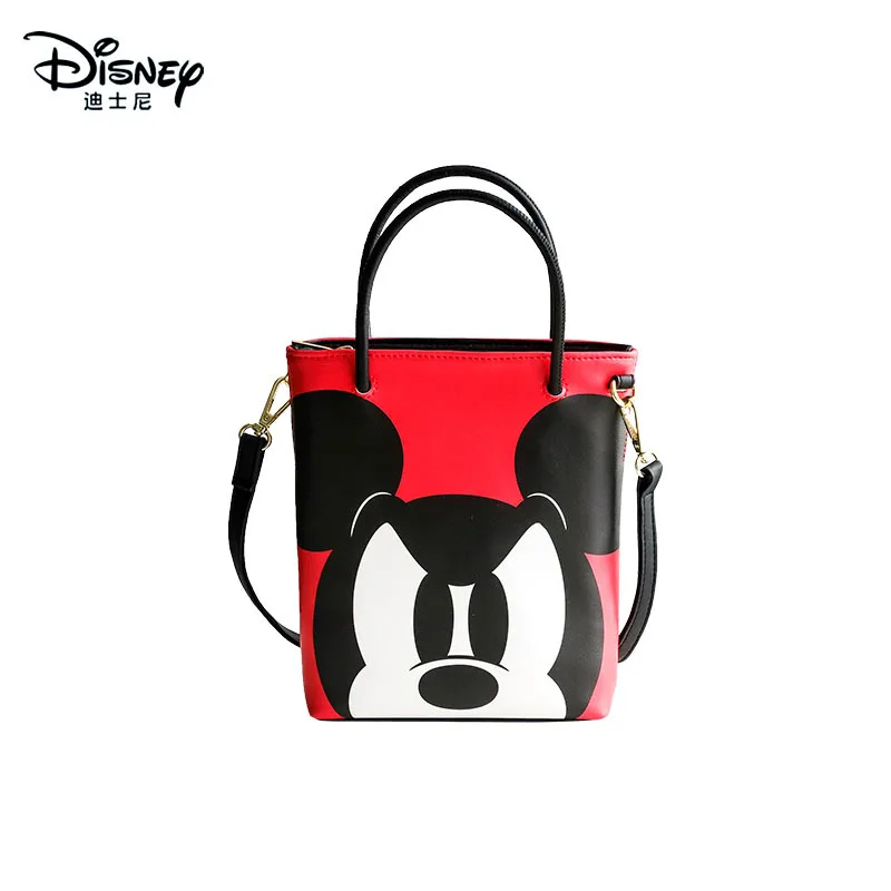 

Disney Fama 2022 new tote bag net red ins fashion tide all-match bucket bag PU one-shoulder messenger bag