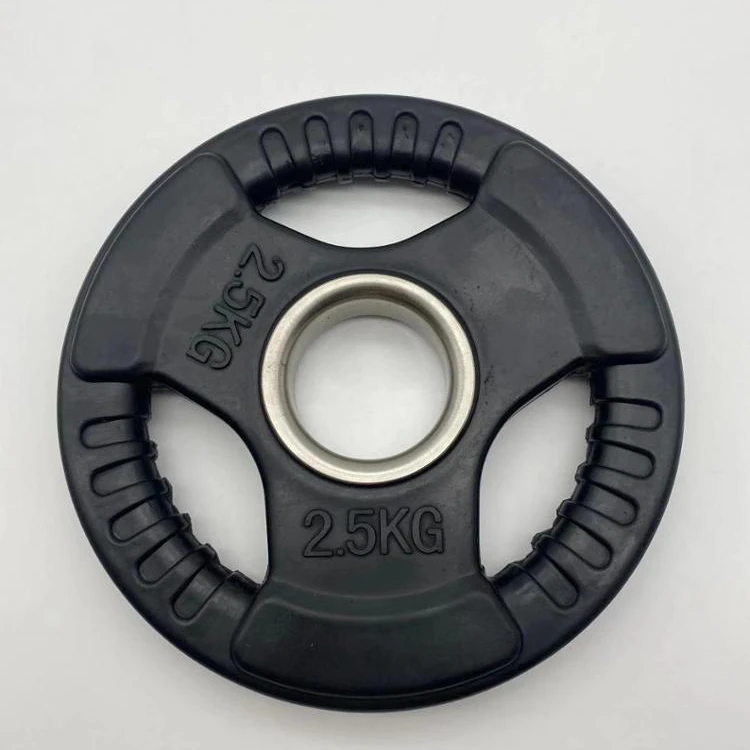 
Colorful Olympic Barbell Rubber weight lifting plates Bumper Plates disc, Single 