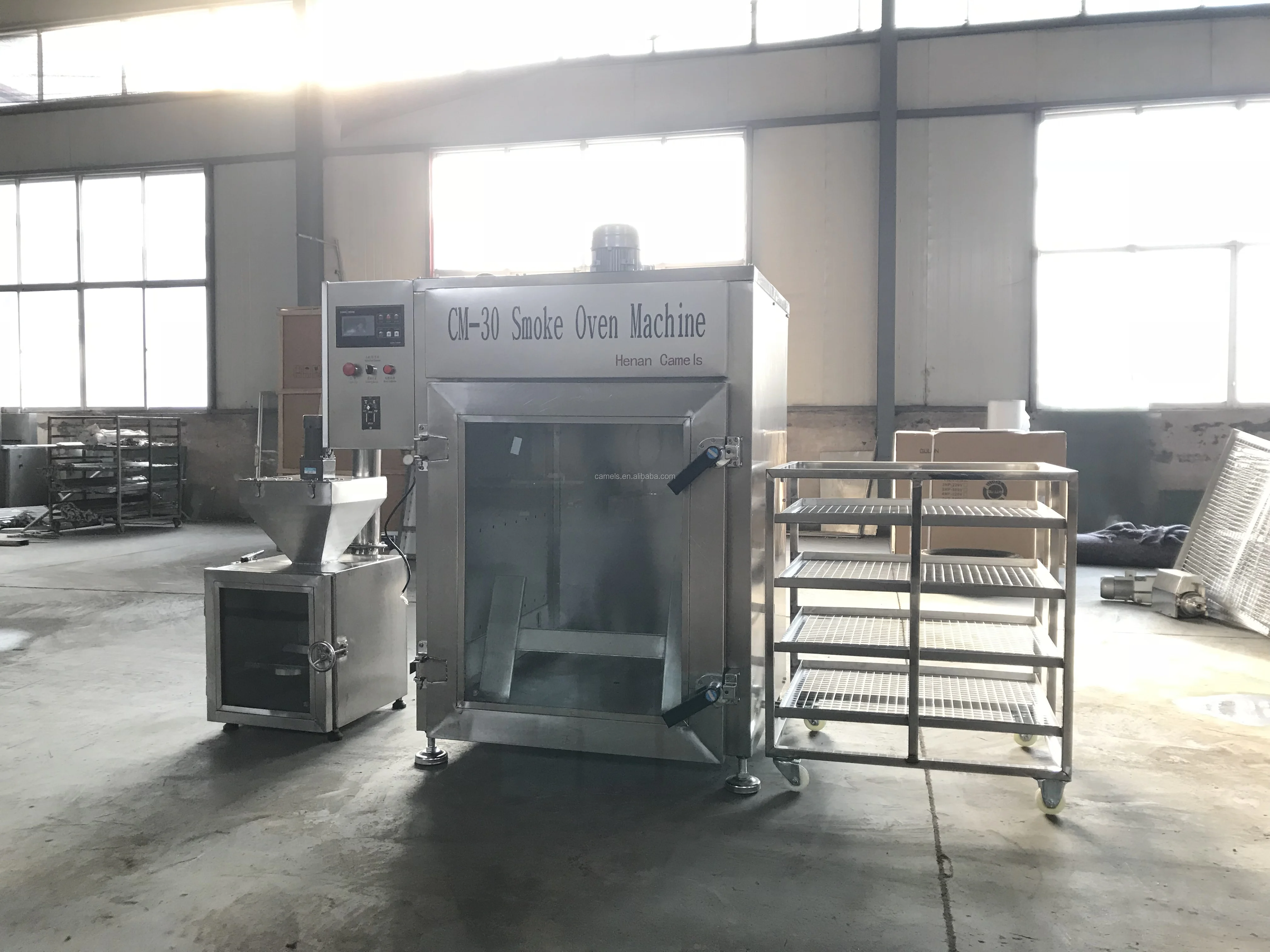 Smoking Fish Equipment Meat Smoking Equipment Catfish Smoking Machine