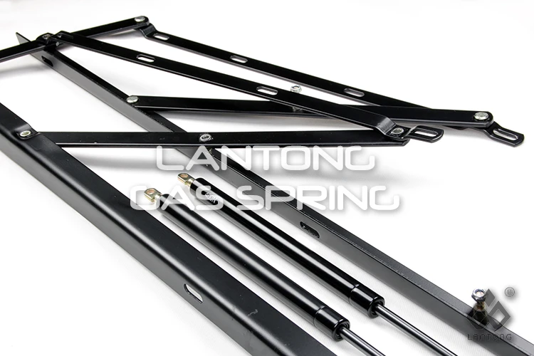 No Impact Force 300n 400n Bed Frame Gas Strut Gas Spring System For Bed