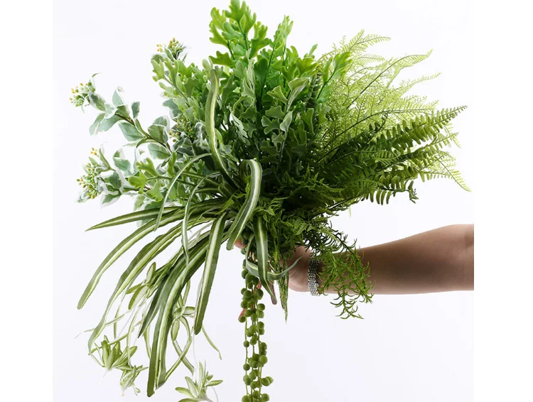 Hot Sale Artificial Silk Foliage For Flower Arranging Leaves Branch