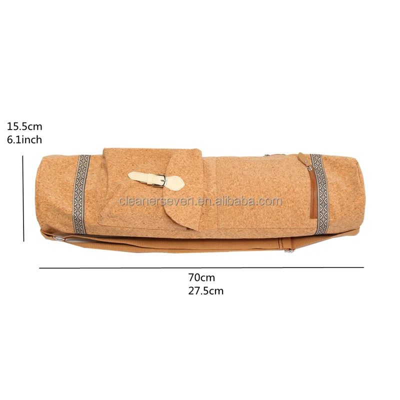 

Wholesale Portable New Environmentally friendly cork yoga bag shoulder bag, Customized