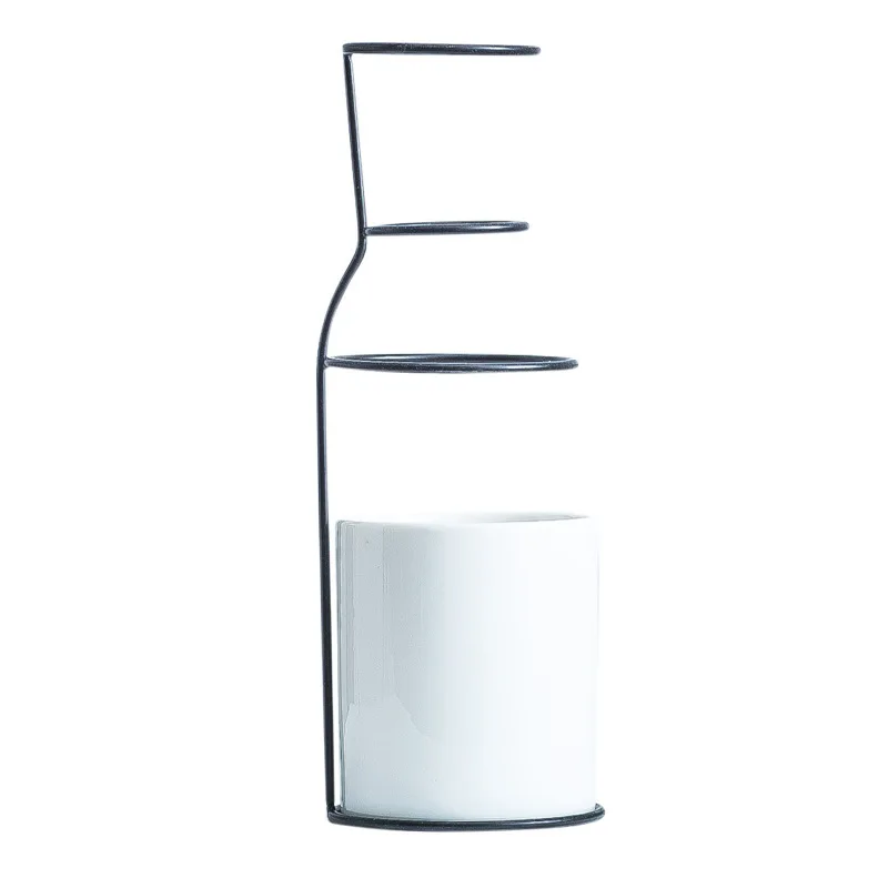 

Nordic Decoration Home Art Design Pottery Ceramics Vase Scandinavian Minimalist Style Home Decoration Accessories Modern, White