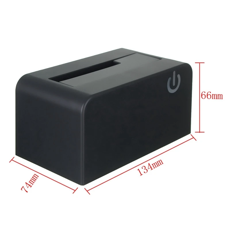Super Speed USB 3.0 SATA External Hard Drive Dock 3.5 2.5 HDD Docking Station New HDD Case With Auto S p Touch Button