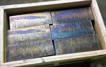 
High Purity 99.99 Bismuth metal ingot ingot bismuth for refrigerating element 