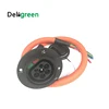 62196-2 32A Type 2 Socket 3 Phase EVSE Charging Socket with 1m 5m Cable