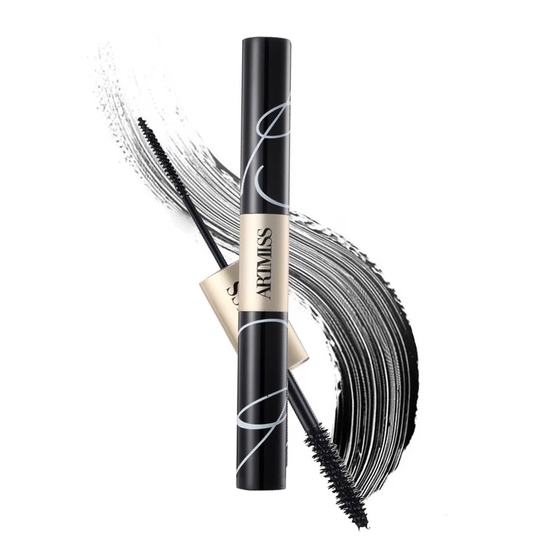 

2020 Cosmetics Rich black color 3d private label waterproof mascara