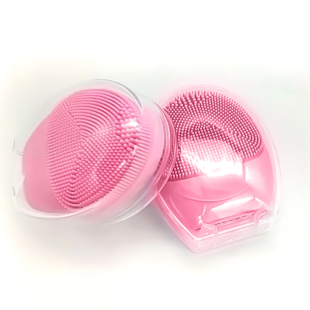 2020 Electric Ultrasonic Mini Double Side Waterproof Silicone Massager Skin Face Cleansing Brush.jpg