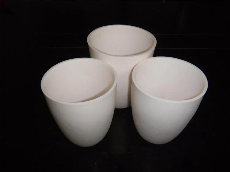 Laboratory small type alumina ceramic corundum crucible for sale