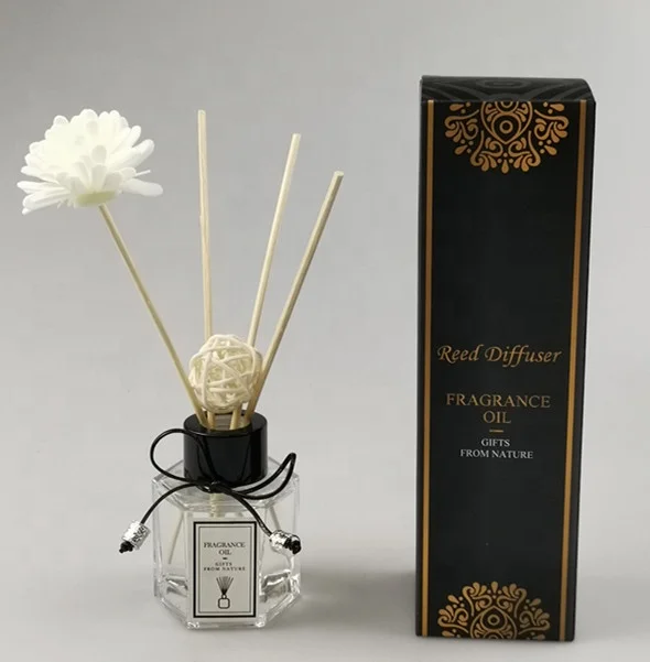 hot sale 50ml glass bottle aroma reed diffuser home perfume