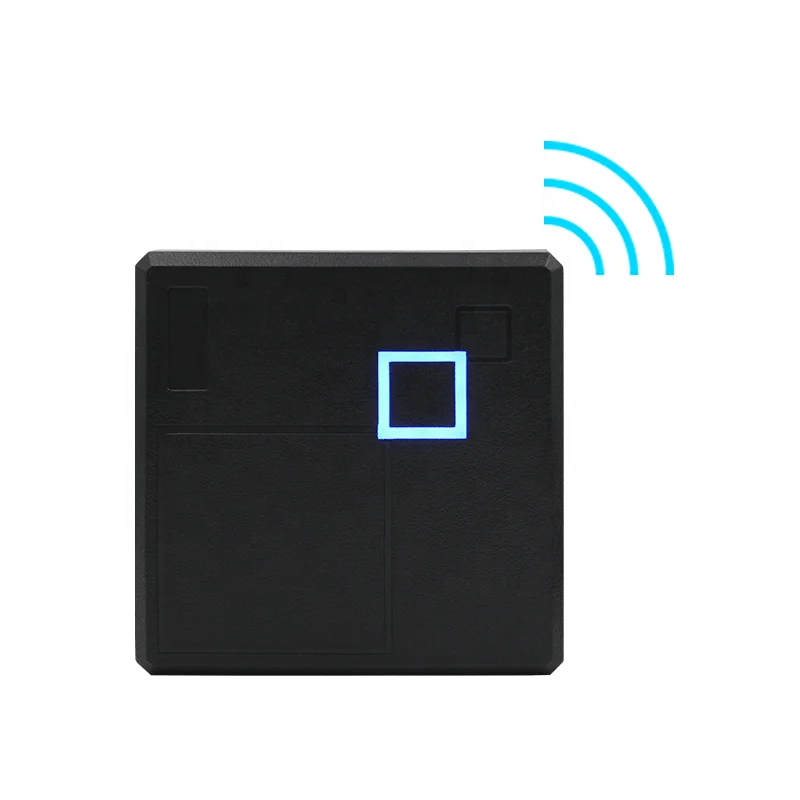 

Square IC Card Reader Adactable NFC Wiegand Waterproof Support Mifare Card 13.56Mhz RFID Smart Access Control Card Readers