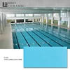 Ebro Foshan price FINA international standard white black cobalt blue ceramic swimming pool tiles