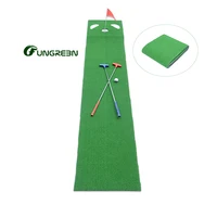 

Promotion New Factory Portable Golf Putting Carpet Mat Mini Golf Courses Golf Putting Practice Mat