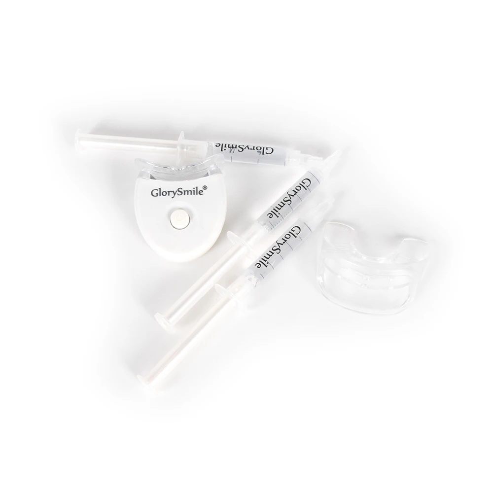 

Hot Sale Luxury Efficiency Dental Home Used Mini 5 Led Light Teeth Whitening Kit Private Logo