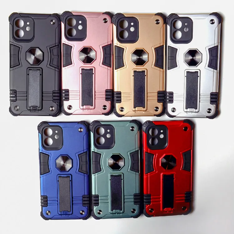 

New Product Car Mount Phone Holder Mobile Accessories PC Bumper Phone Case for Apple iPhone 12 12 Pro 12 Pro Max 12 Mini, Customized color acceptable