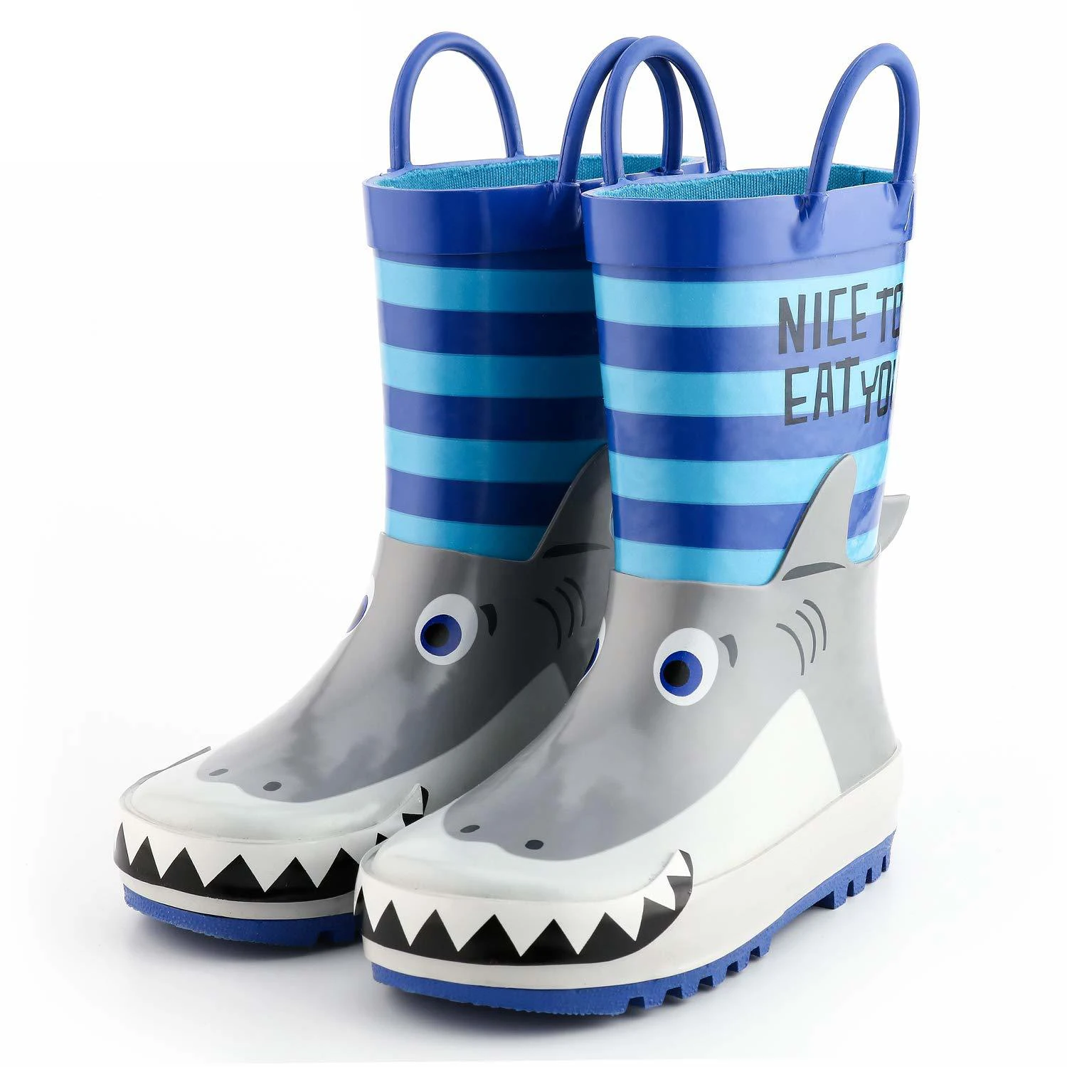 

3D Cartoon Cute Rubber Outdoor Waterproof Kids Raining Shoes For Children, 2 colors/oem