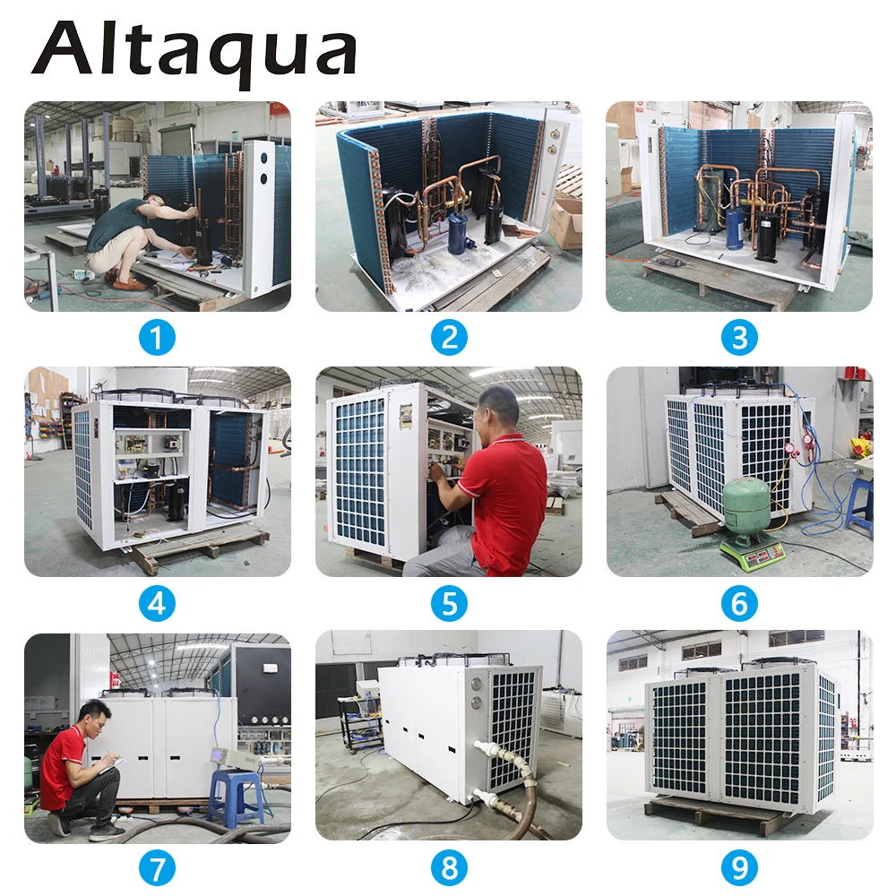 
No Moq marine fish farm aquaculture sea water chiller 