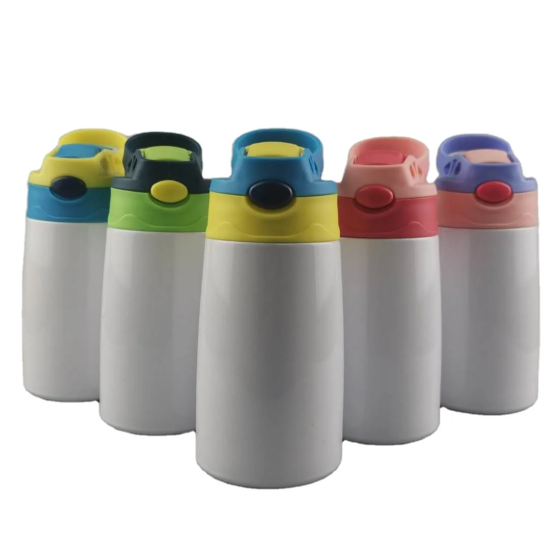 

insulation kids cup double wall vacuum baby bottle stainless steel tumbler blank sublimation kids bottle, 6 colors as pic