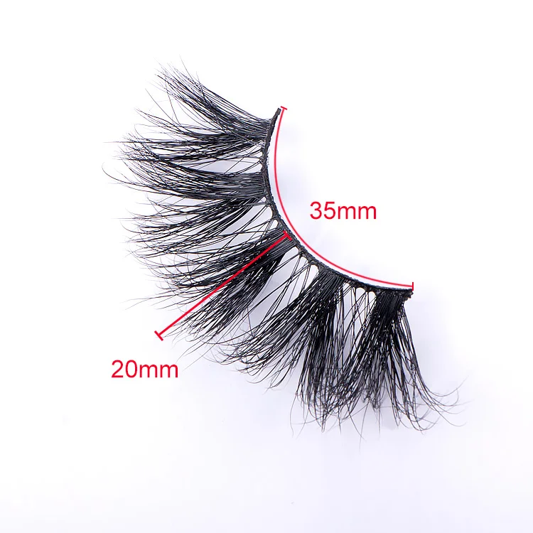 

High Quality Cruelty Free 15mm 25mm False Strip Fluffy Mink Lashes With Case