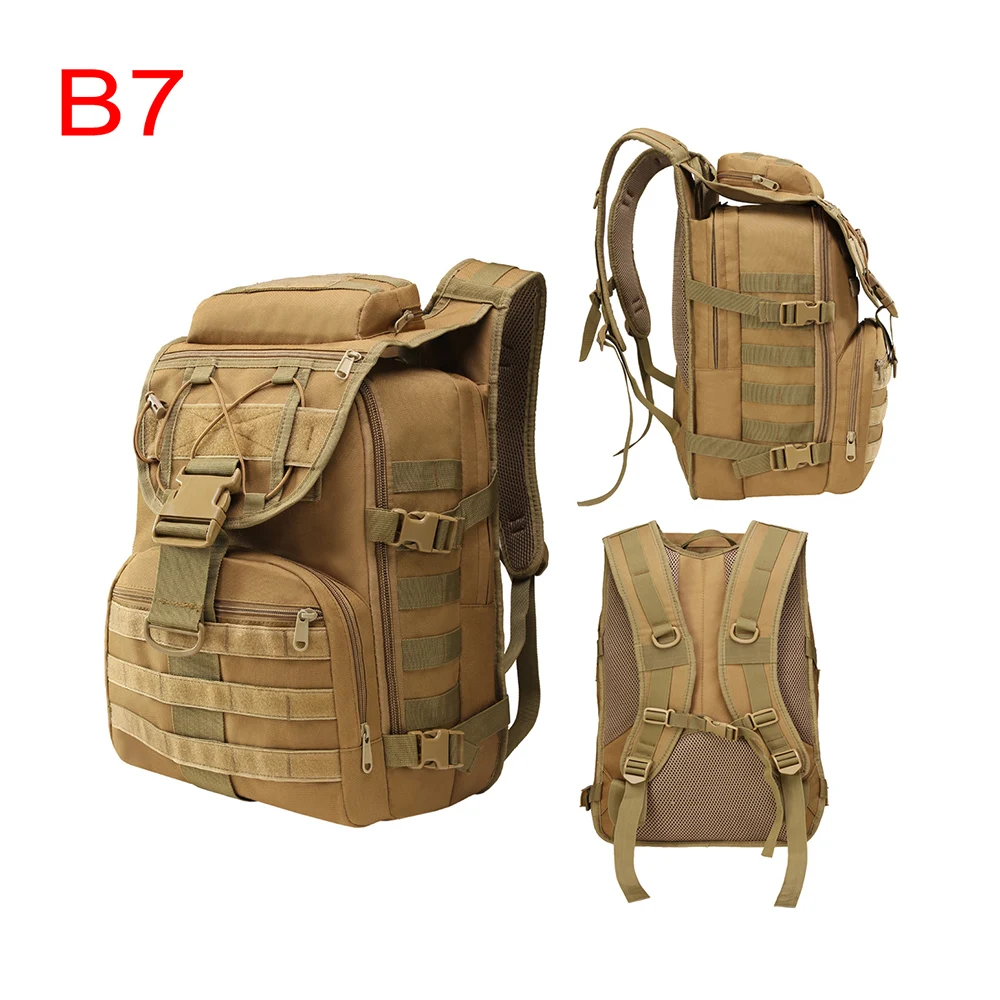 

B7 Outdoor Military Rucksack 35L Waterproof Tactical backpack Sports Camping Hiking Trekking Fishing Hunting Bags