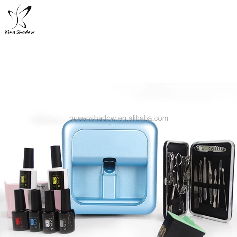 

2020 new fashion Kingshadow nail printer machine table for nail salon, Optional