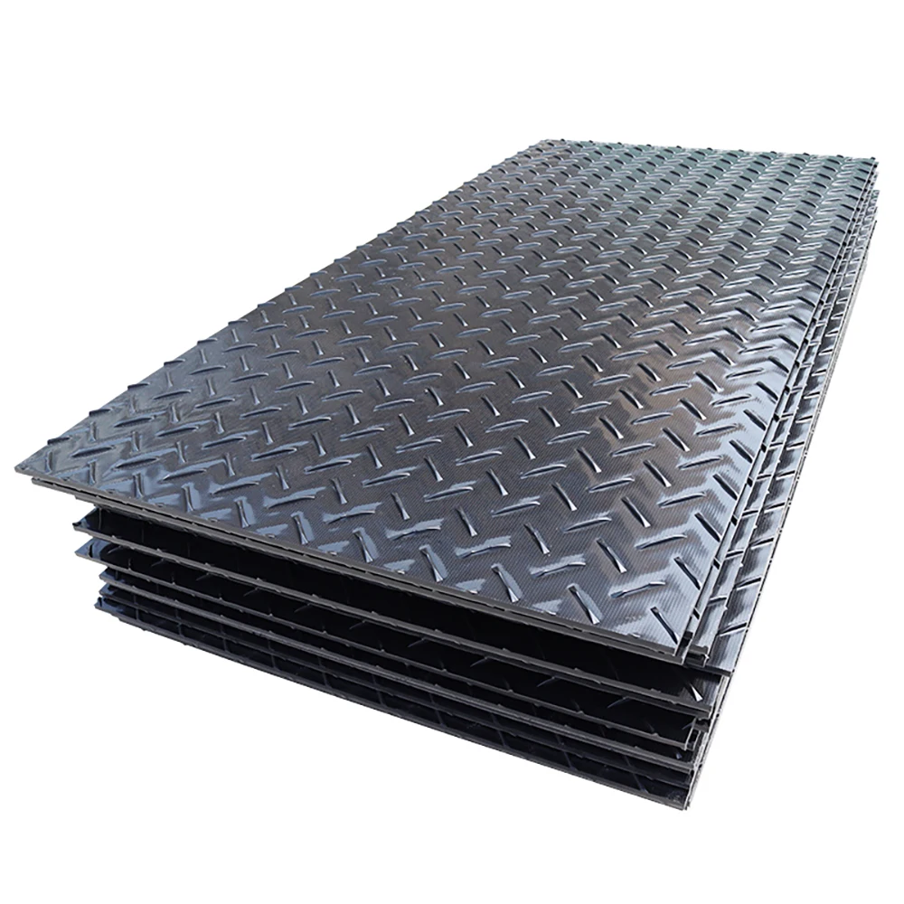 Designing Temporary Access Roads with HDPE Paving Boards - Heavy duty paving board in action