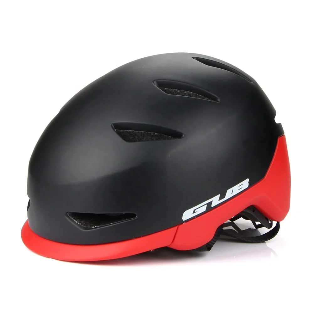 

Green Bike City Commuter Safety Helmet Stylish Impact Resistance Head Protective Adjustable Bike Helmet, Black white