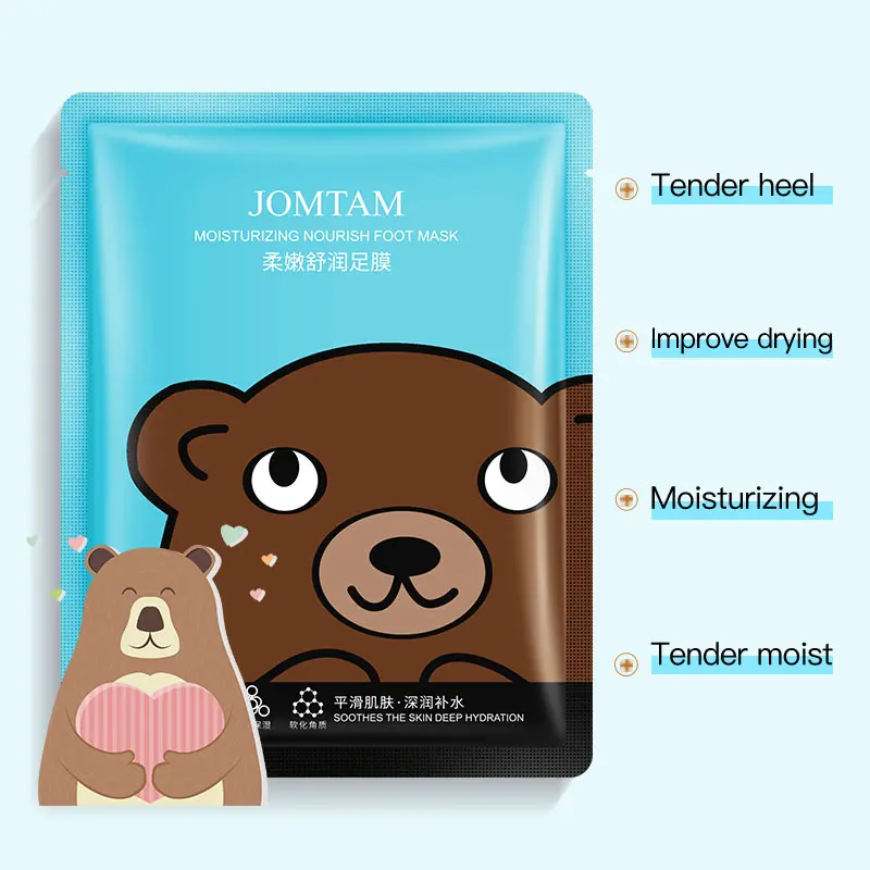

JOMTAM OEM Exfoliating peeling liquid nourishing foot mask
