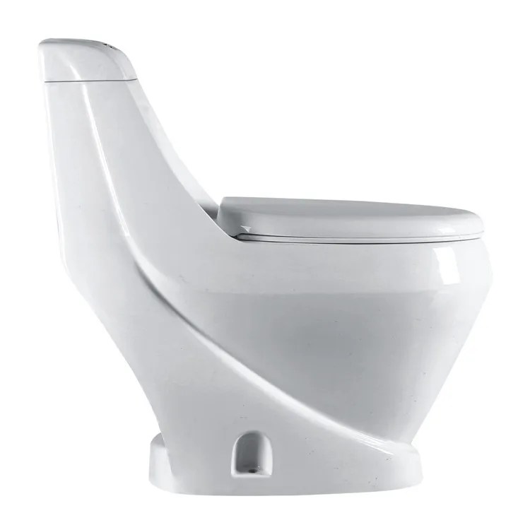 Best quality hotel villa apartment  dual flush ceramic  one piece washdown toilet