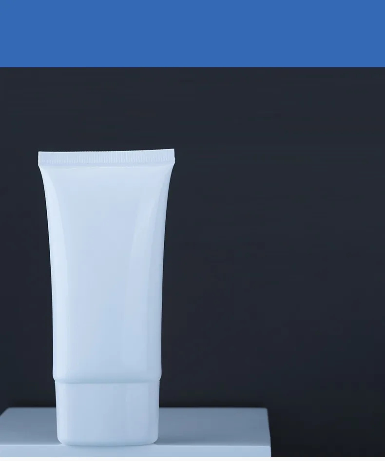 Empty Plastic Squeeze Tubes Cosmetic Containers Refillable Plastic