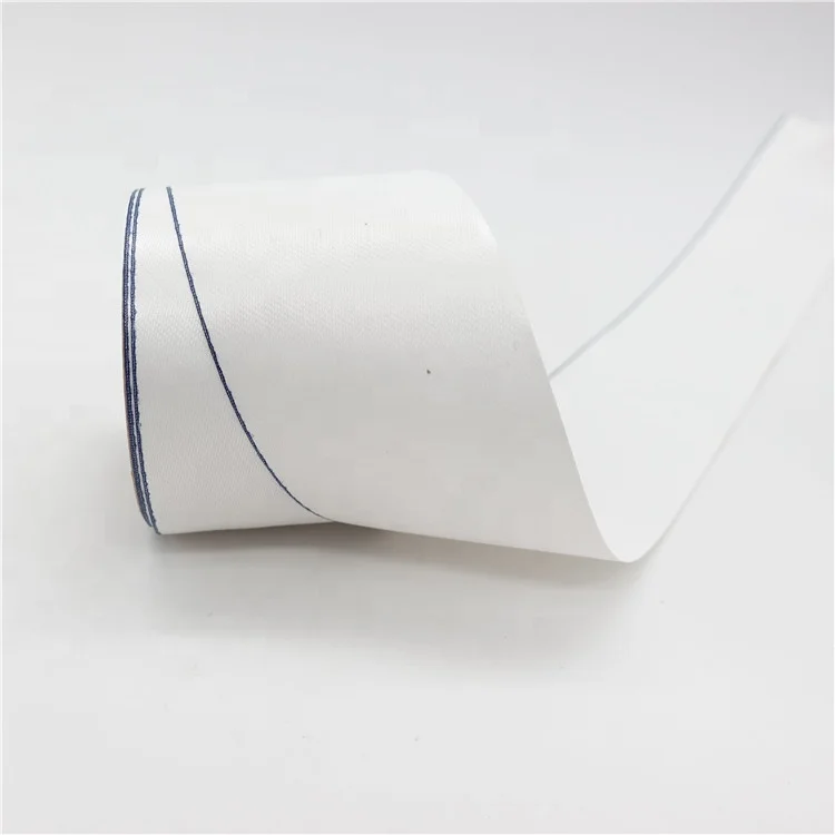 

Top sell clothing label  double sided 100 silk satin customised ribbon white, White 0002