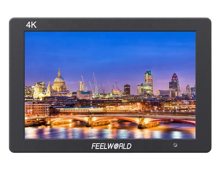 

FEELWORLD T7 7" 4K On-camera Monitor with HDMI Input/ Output IPS 1920x1200 Rugged Aluminum Housing