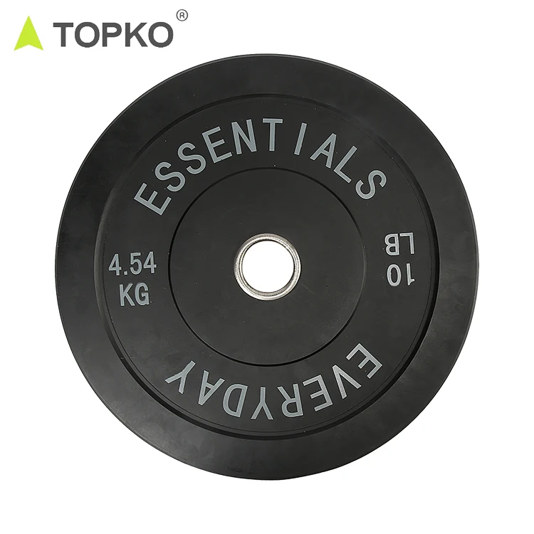 

TOPKO hot selling custom weights olimpic gym fitness free adjustable weight plate