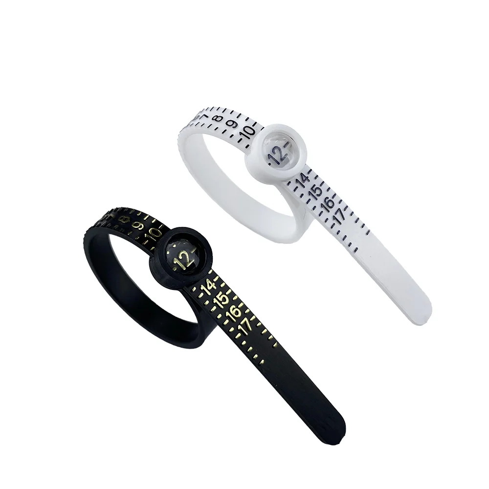 

Promotional Various Durable Using Jewelry Sizing Tools Multisizer Economical Finger Gauge Ring Sizers With Magnifying Glass