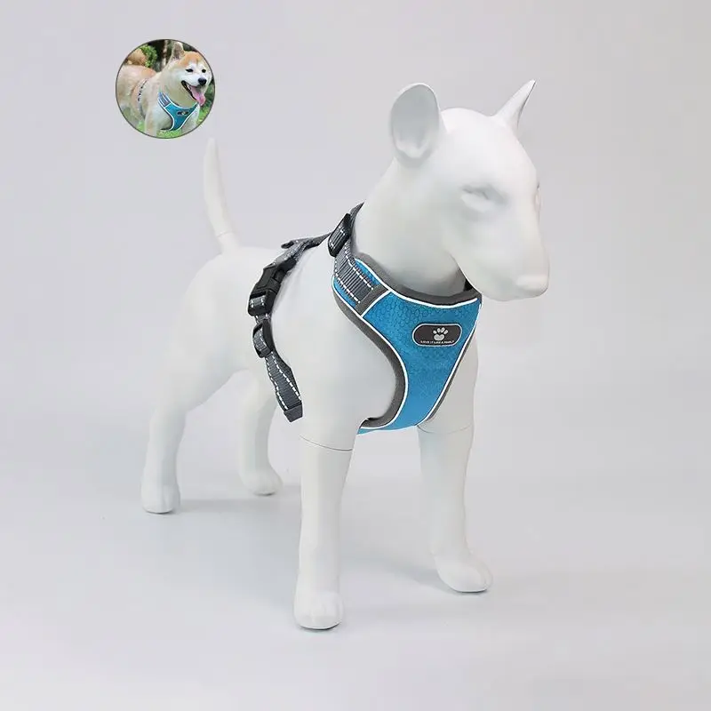 

Prevent Bloating cotton rope dog leash dog harness pull white dog harness, Customized color