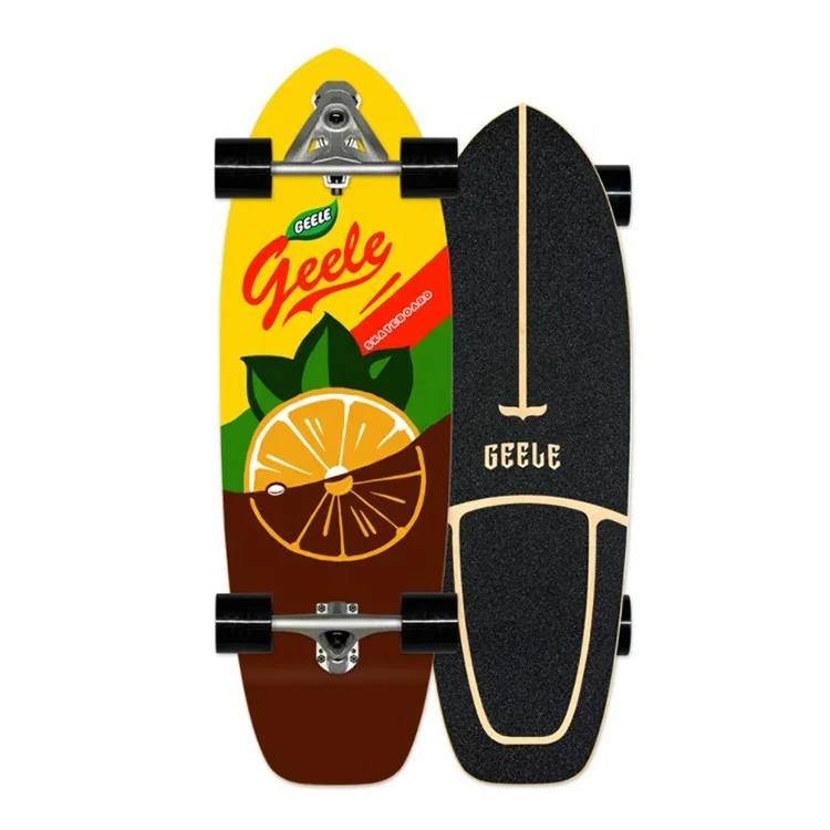 

2021 Most Popular Custom Surf Skate CX7 Truck Skate Skateboard Geele Surf Skateboard