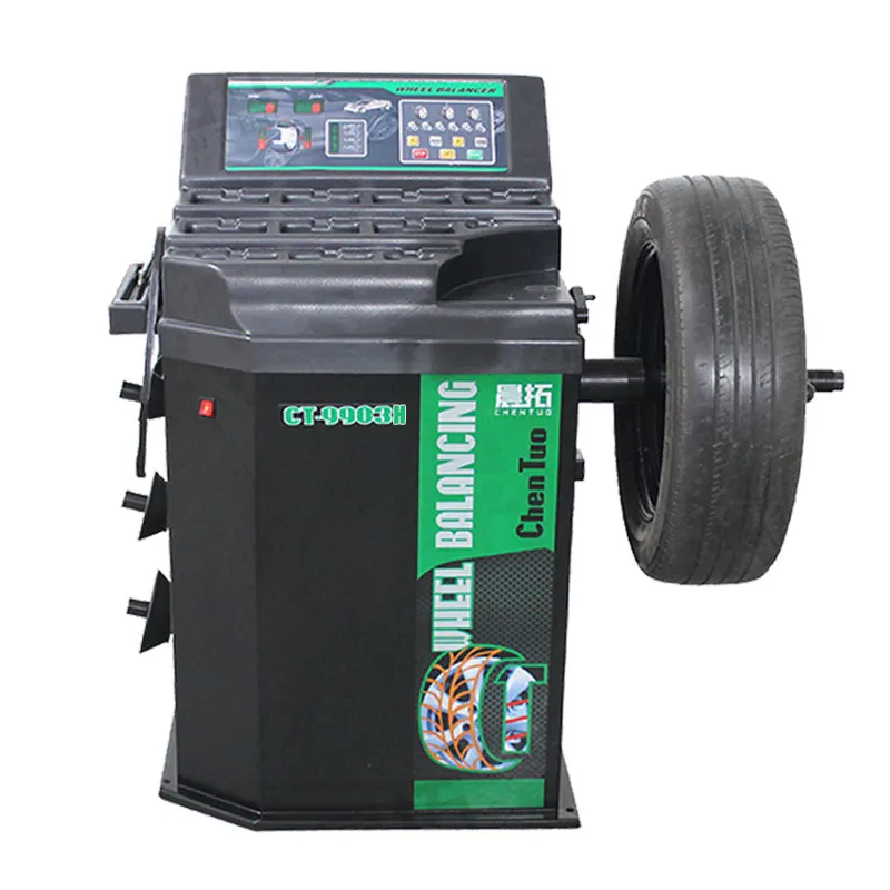 

Car truck tire wheel balancing machine price dynamic balance machine alignment machine for sale, Customer request