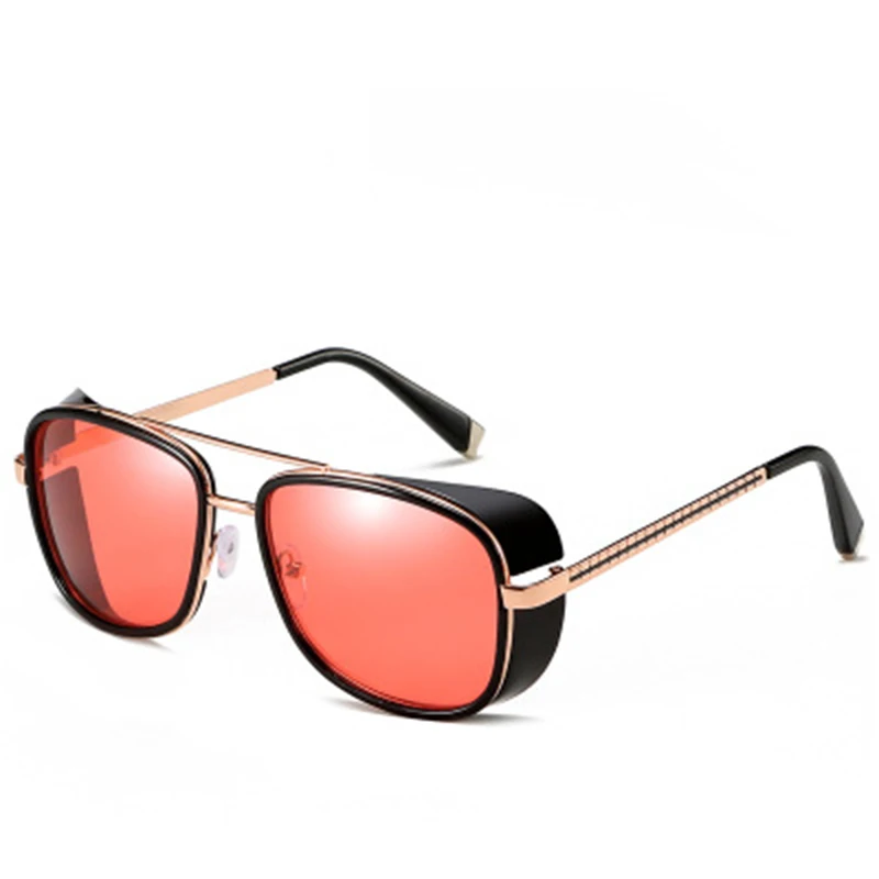 

WD719 Hotsale Eyewear Fashionable SteamPunk Sun glasses Iron Man Tony Stark Sunglasses, Custom colors
