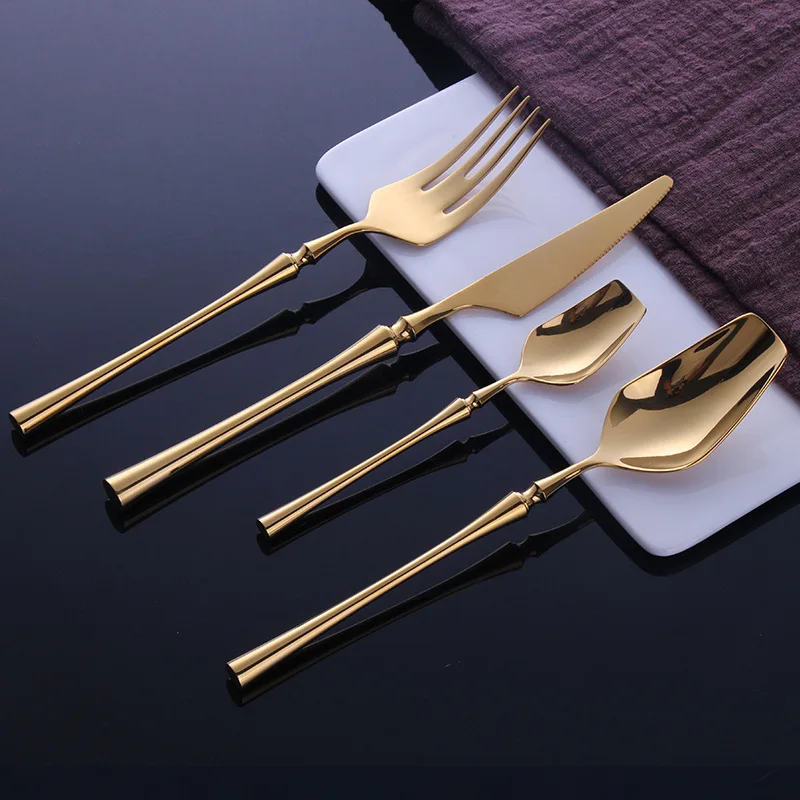 

Hotel flatware sets cubiertos hotelero de acero inoxidable table spoon and fork hotel utensils