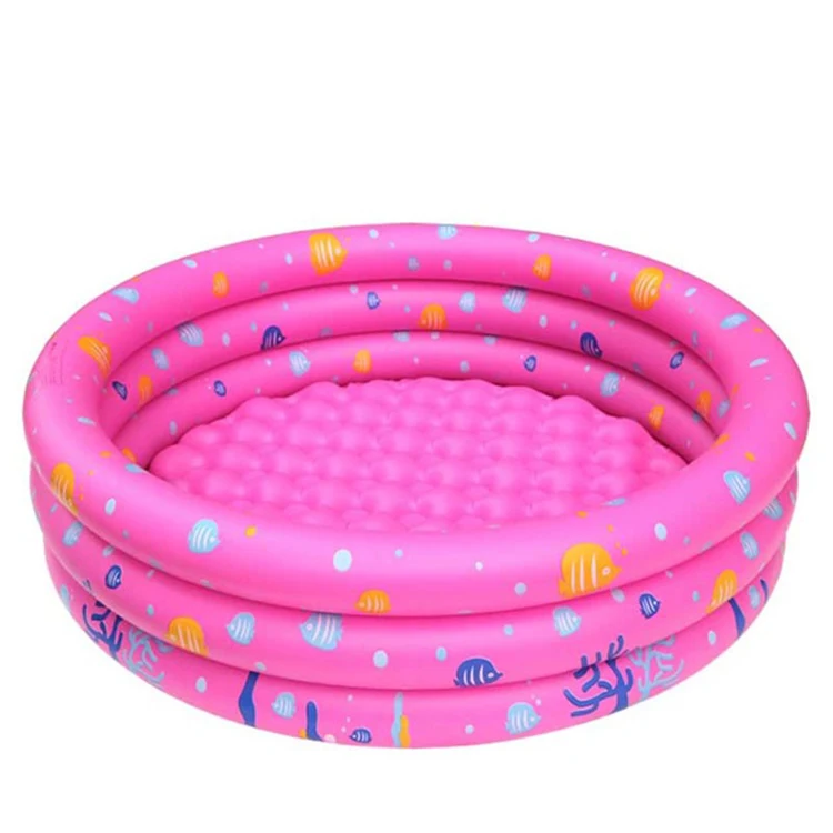 

portable pvc baby inflatable swimming pool, Blue as picture