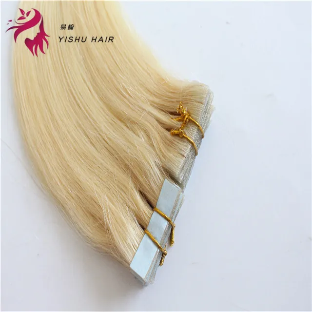 

Top Quality 100% Remy 20-32inches Hand Tied Skin Weft Hair Extensions Color Tape Hair Extension Italian Glue