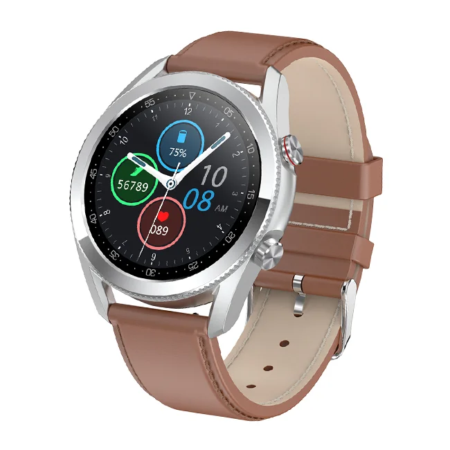 

Latest Android IOS BT Calling Smartwatch Male Stainless Steel Wristwatches L19