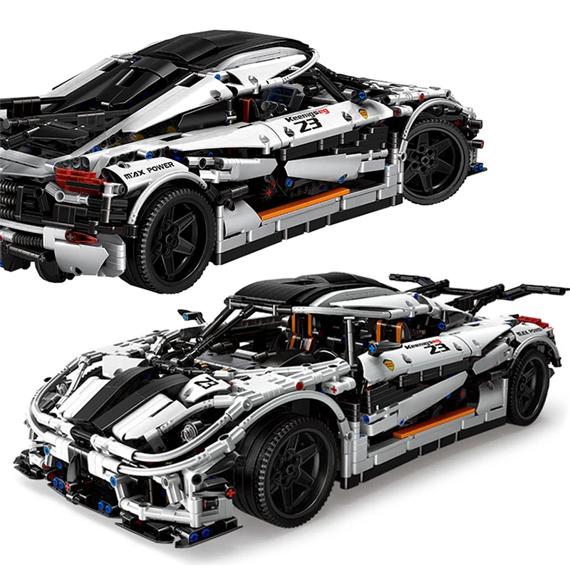 

MOC 3063Pcs Koenigsegged Super Racing Car building blocks fit Legoing Technic Racer Vehicle car for Children Bricks Toys Gifts