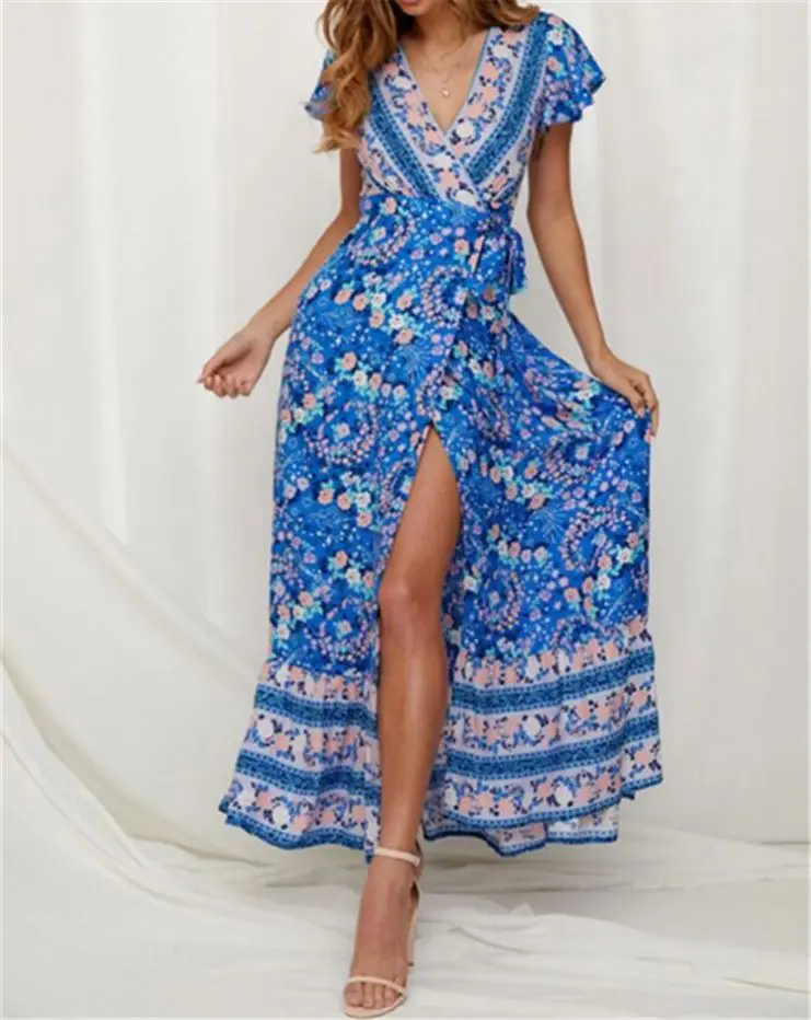 

Ladies Dress Model Woman Dress Summer 2019 One Piece Dress for Women