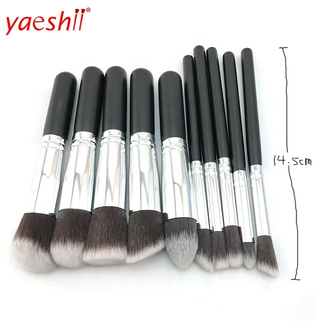 

Yaeshii Professional 10 Pcs Makeup Brushes Set pincel maquiagem Cosmetics maquillaje Makeup Tool Powder Makeup Brush Set