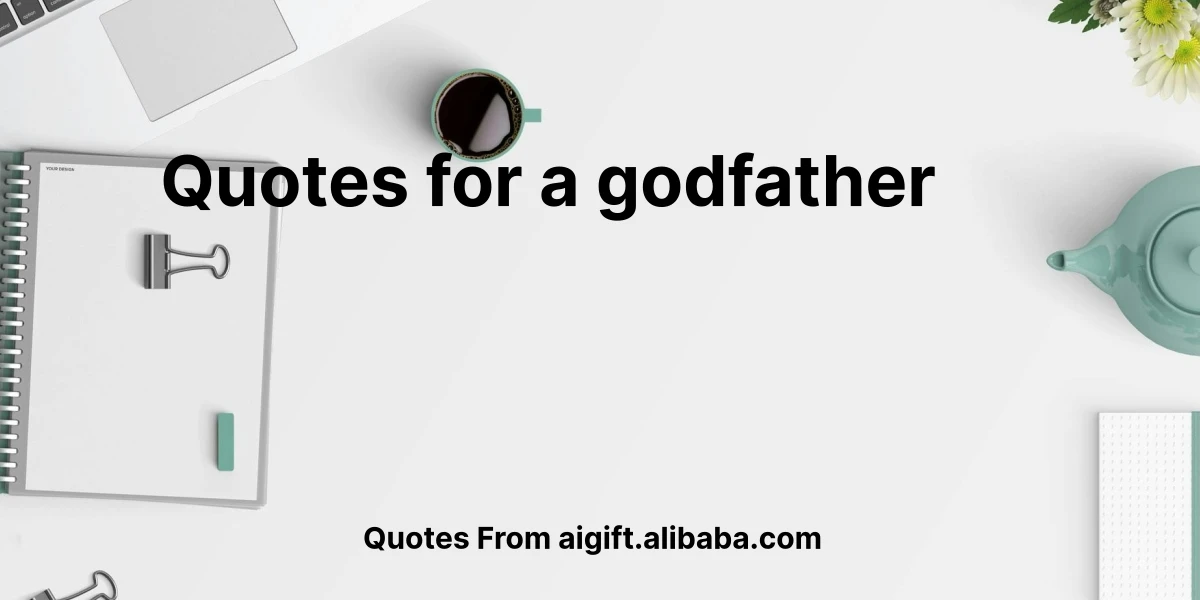 quotes for a godfather