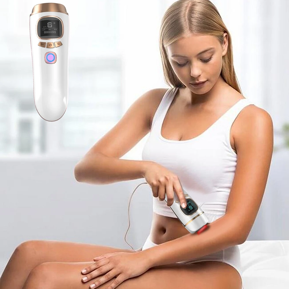 

Portable LCD display Professional IPL hair removal permanent laser epilator Eletronic Photonic therapy IPL laser hair removal