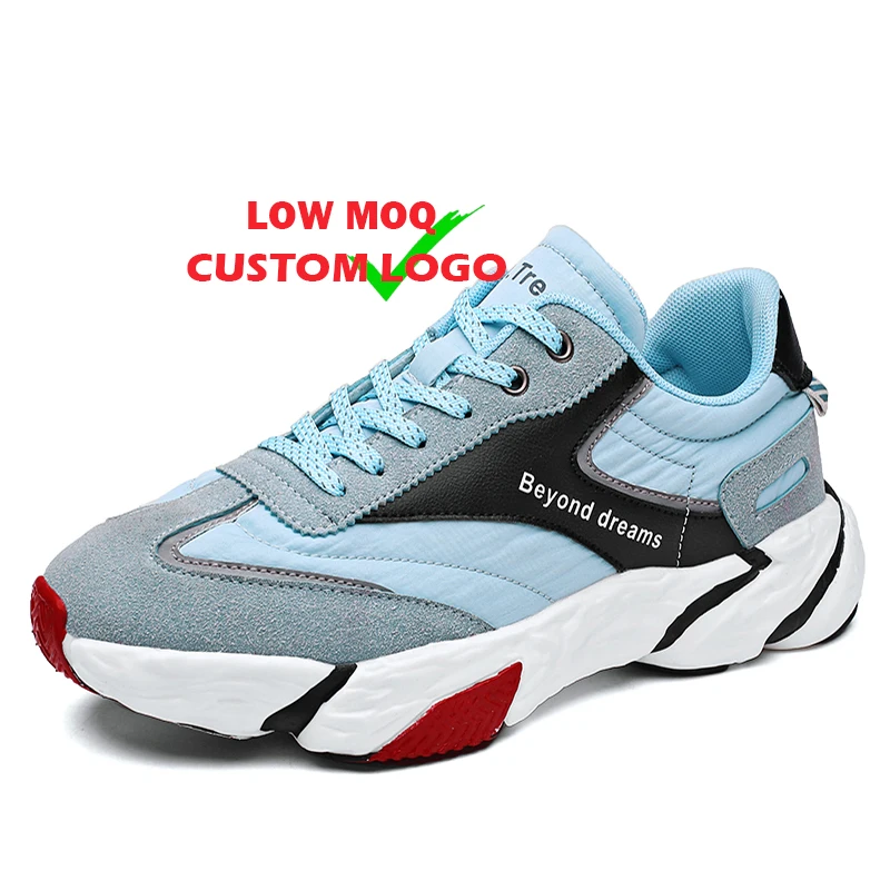

Wholesales Suede Leather Upper Fashion Footwear Zapatos Blancos Black Sport Running Style Shoes Casual Custom Sneakers