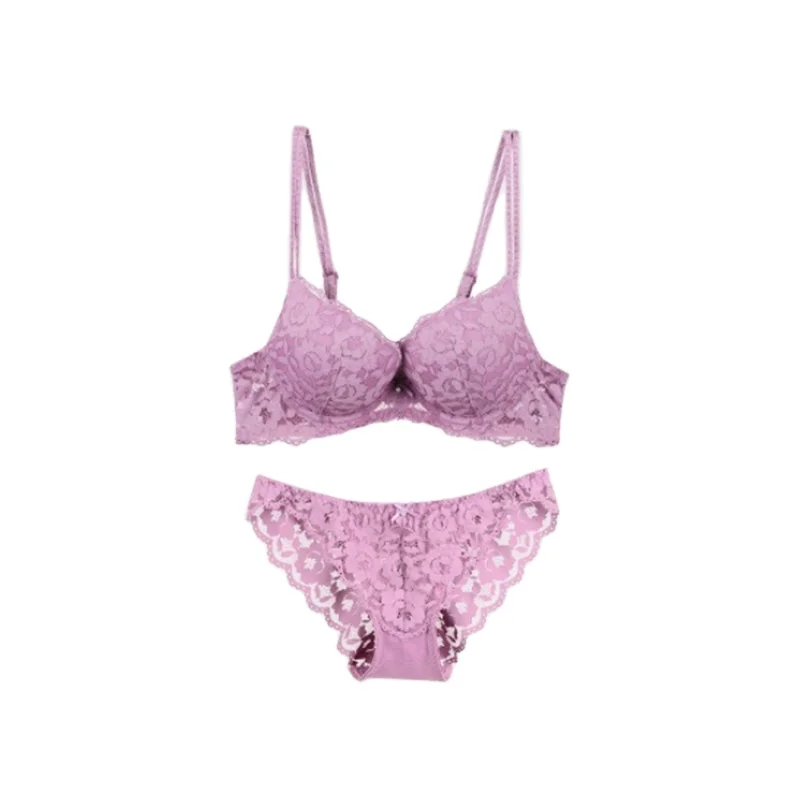 

Best selling sexy two piece push up bra sets new stylish hot fancy bra and panty set, White,black,pink,skin,purple,green